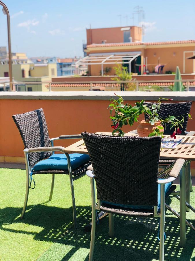 Penthouse Sea View Apartman Lido di Ostia Kültér fotó